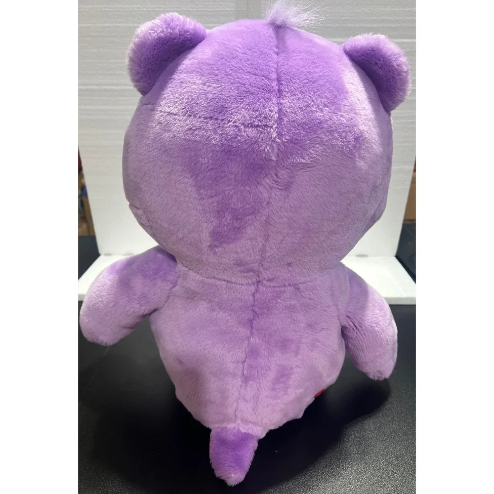Care Bears Share Bear 26 Inch Purple Plush 2002 Play Along Lollipops Vintage